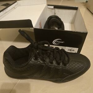 Black Chasse Apex Cheer Shoes